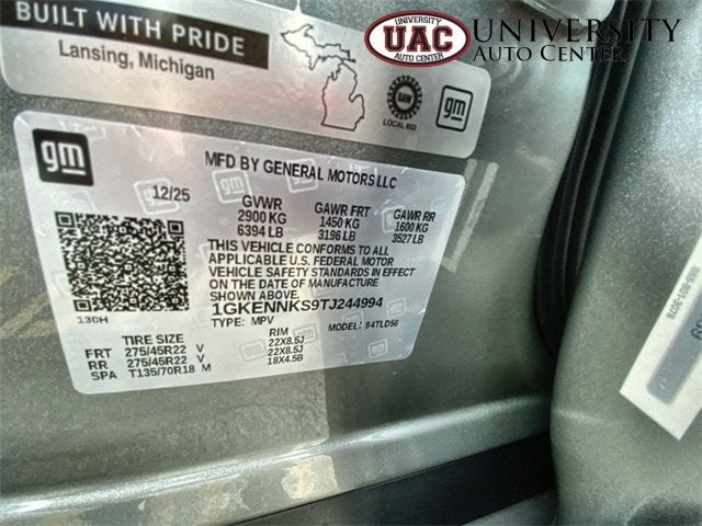 2026 GMC Acadia Elevation