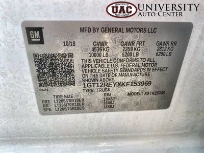 2019 GMC Sierra 2500 HD SLT