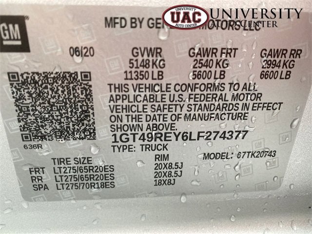 2020 GMC Sierra 2500 HD Denali