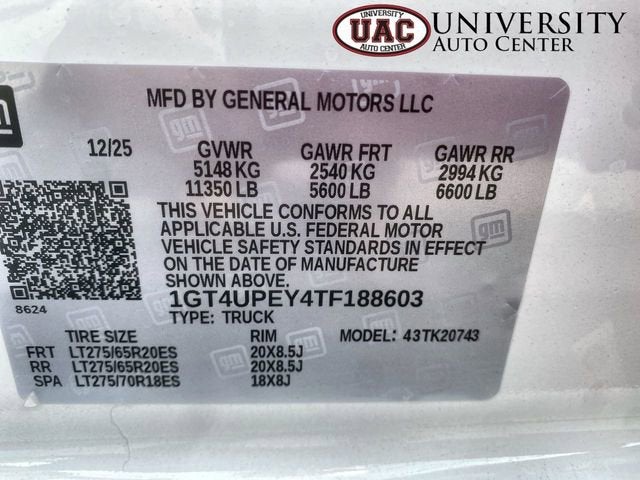 2026 GMC Sierra 2500 HD AT4