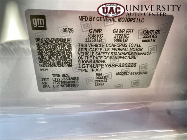 2025 GMC Sierra 2500 HD AT4