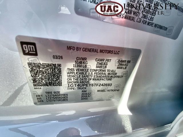 2026 GMC Sierra 2500 HD AT4