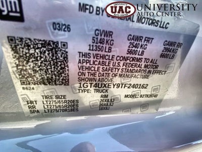 2026 GMC Sierra 2500 HD Denali Ultimate