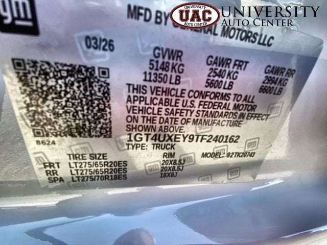 2026 GMC Sierra 2500 HD Denali Ultimate