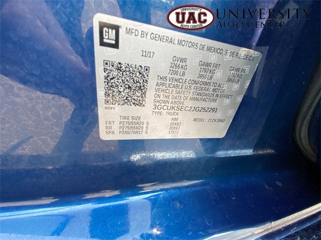 2018 Chevrolet Silverado 1500 LTZ