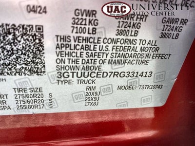 2024 GMC Sierra 1500 Elevation