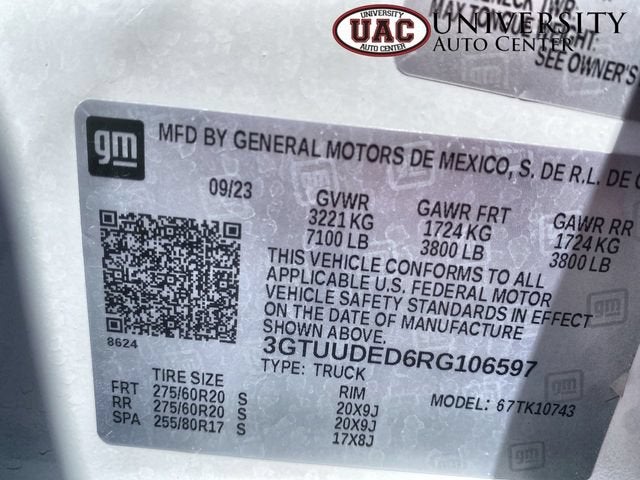 2024 GMC Sierra 1500 SLT