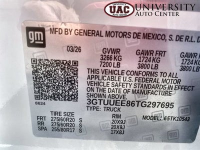 2026 GMC Sierra 1500 AT4