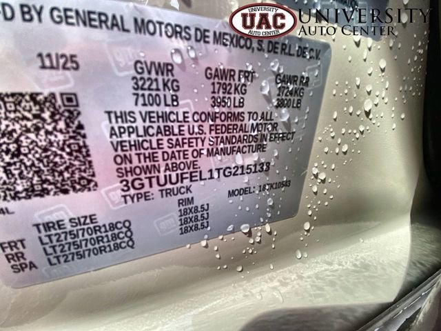 2026 GMC Sierra 1500 AT4X