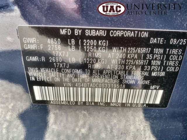 2025 Subaru Outback Premium