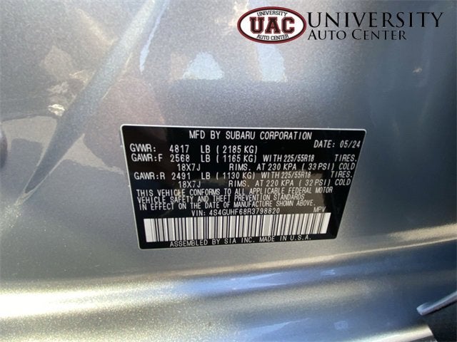 2024 Subaru Crosstrek Sport