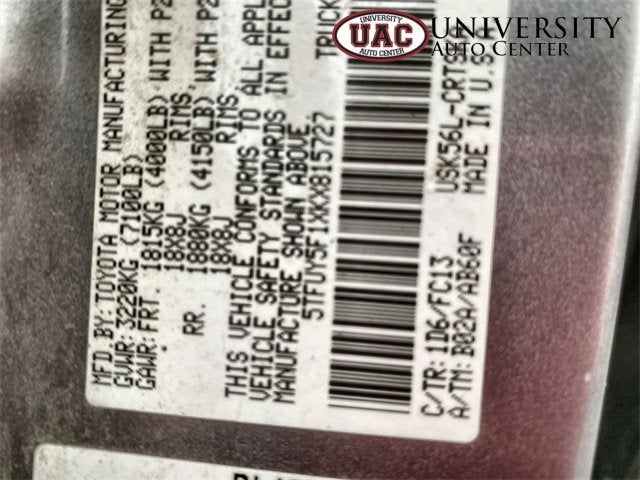 2019 Toyota Tundra 4WD SR