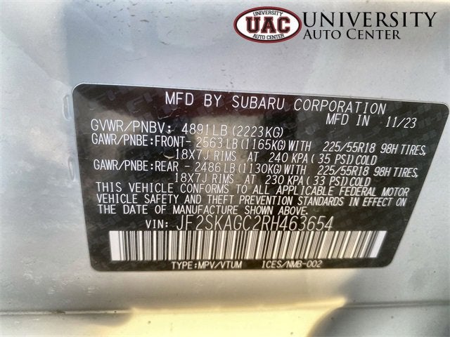 2024 Subaru Forester Sport