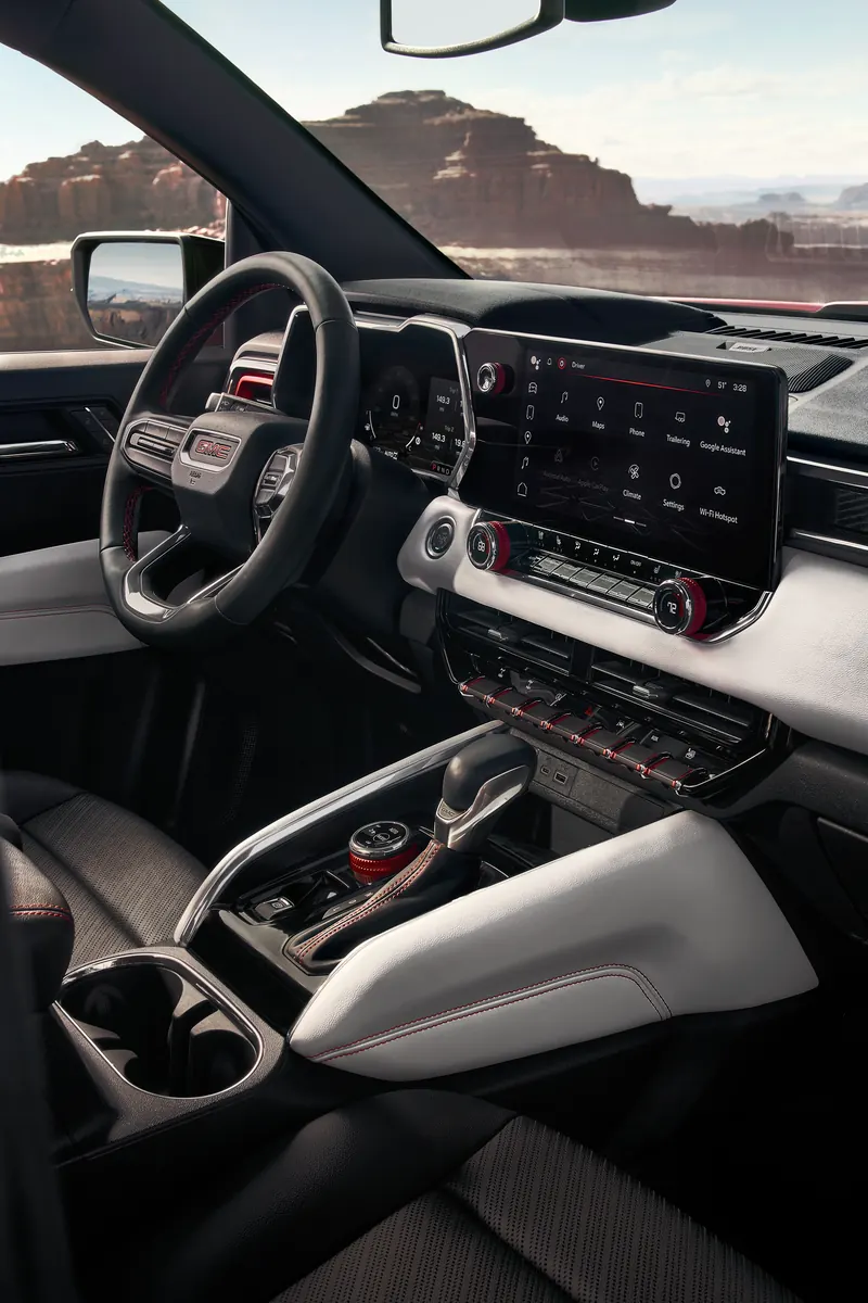 2026 GMC Canyon infotainment system at University Auto Center GMC in ELLENSBURG WA