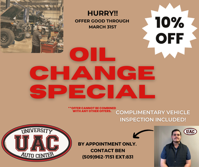 Oil Change Special!